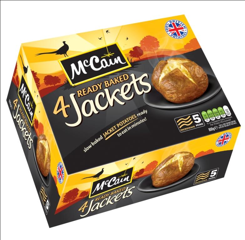 McCain Ready Baked Jackets review Mccain 4 Ready Baked Jackets 800G